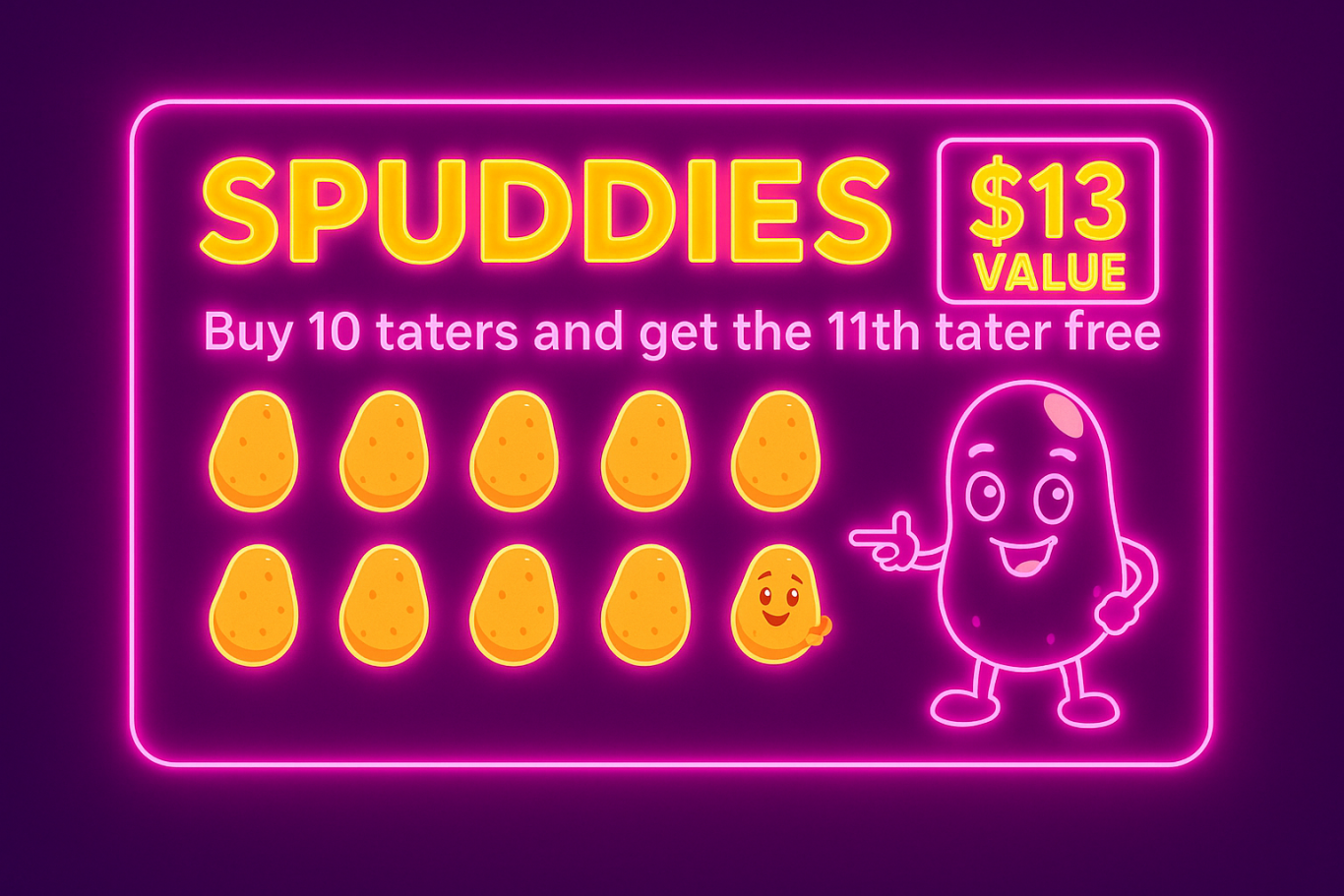 CUSTOMER APPRECIATION ASK FOR A REWARDS CARD